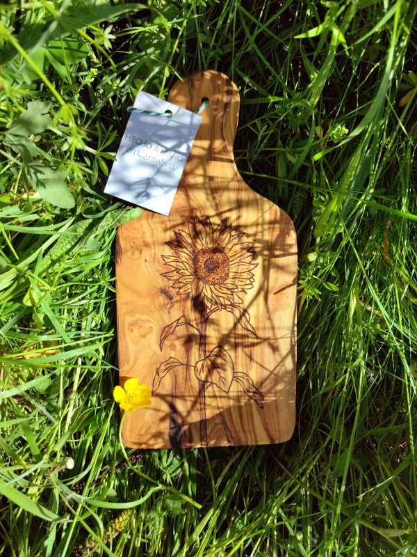 Tabla de olivo girasol - Imagen 3