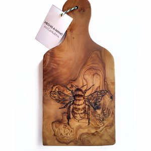 Tabla de olivo abeja